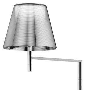 Flos F6265004 KTribe F1, designová čtecí lampa se stmívačem, 1x70W E27, aluminizovaná stříbrná, výška 112cm
