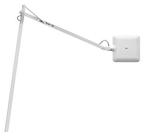 Flos F3305009 Kelvin LED F, bílá stojací lampa pro čtení, 8W LED 3000K, 110+67cm