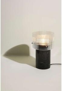 Hübsch - Revolve Stolní Lampa Black/Marmor - Lampemesteren