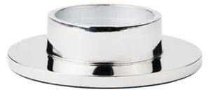 Broste Copenhagen Kovový svícen Maro - Silver BC187