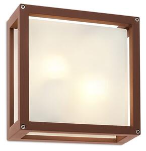 Redo 9893 BRICK GLASS nástěnné svítidlo E27 2 x 42W IP54
