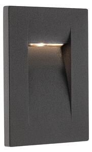 Redo 9638 LED venkovní zápustné orientační svítidlo Inner 1x3W | 106lm | 3000K | IP65 - tmavě šedá