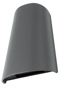 Redo 9535 LED venkovní nástěnné svítidlo Twill 1x11W | 390lm | 3000K | IP65 - tmavě šedá