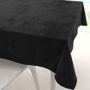 Biante Sametový čtvercový ubrus Velvet Premium SVP-023 Černý 40x40 cm