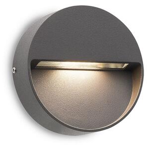 Redo 9149 LED venkovní nástěnné orientační svítidlo Even 1x3W | 160lm | 3000K | IP54 - tmavě šedá