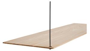 Woud - Stedge Add-on Shelf L80 Matt White Oak - Lampemesteren