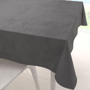 Biante Sametový čtvercový ubrus Velvet Premium SVP-017 Tmavě šedý 40x40 cm