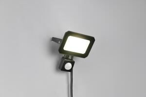 TRIO Reality R23349132 FUNCHAL venkovní svítidlo/reflektor se senzorem SMD LED 20W/1800lm 4000K IP44 černá matná