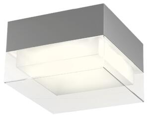 Wever Ducré 736287D4 Blas 2.0, venkovní svítidlo na strop, 8W LED 3000K stmívatelné, tmavě šedá,13x13 cm, IP65