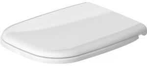 Univerzální WC sedátko Duravit s pomalým sklápěním pro D-CodeBílá - hranaté - 355 x 425 x 50 mm