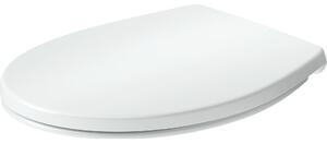 Duravit Univavo univerzální WC sedátko s tichým sklápěnímBílá - oválná - 368 x 437 x 51 mm