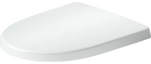Duravit Univavo univerzální WC sedátko s pomalým sklápěnímBílá - tvar D - 373 x 442 x 49 mm