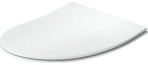 Duravit Univavo Univerzální WC sedátko s mechanismem Soft-Close, oválnéBílá - tvar D - 364 x 409 x 45 mm