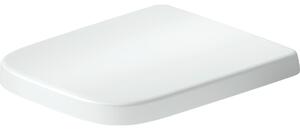 Duravit Univavo univerzální WC sedátko s pomalým sklápěnímBílá - hranatá - 362 x 423 x 50 mm