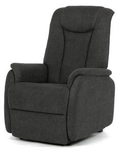 Polohovací křeslo šedé, elektrické TV-L8963 GREY2