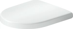 Duravit Univavo univerzální WC sedátko s pomalým sklápěním, kulatéBílá - D-tvar - 375 x 417 x 51 mm