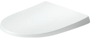 Duravit Univavo univerzální WC sedátko s pomalým sklápěním, oválné Bílá - D-tvar - 360 x 423 x 45 mm