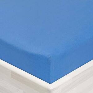 Jersey napínací prostěradlo JR-015 Světle modré 90 x 200 - výška 20 cm