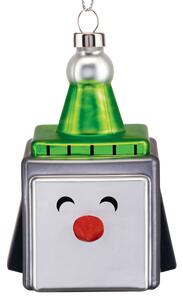 Alessi designové vánoční ozdoby Cubic Penguin