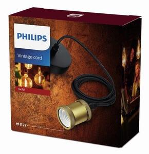 Philips 8718696167779 kabel s objímkou Cord Classic Gold E27