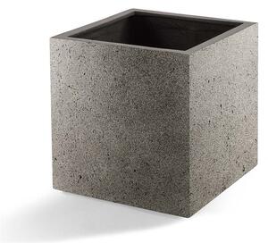 Grigio kostka, květináč Barva květináče: Natural Concrete, Rozměry: 40x40x40 cm