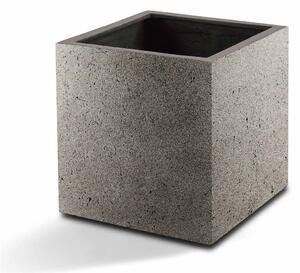 Grigio kostka s kolečky, květináč Barva květináče: Natural Concrete, Rozměry: 40x40x40 cm