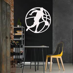 DUBLEZ | Dřevěný obraz - Basketbalista | Obraz