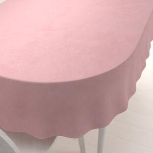 Biante Sametový oválný ubrus Velvet Premium SVP-033 Starorůžový 50x100 cm