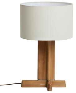 Kave Home Dřevěná stolní lampa Niani