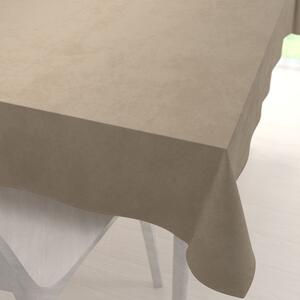 Biante Sametový obdélníkový ubrus Velvet Premium SVP-030 Šedobéžový 100x160 cm