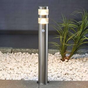 Lindby - Lanea LED Zahradní Lampa w/Sensor H60 Stainless SteelLindby - Lampemesteren