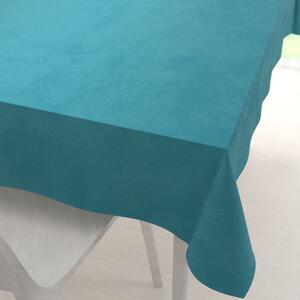Biante Sametový obdélníkový ubrus Velvet Premium SVP-035 Tyrkysově modrý 60x100 cm
