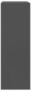 Příborník se 6 zásuvkami Tillar - dřevotříska - 50x34x96 cm | černý