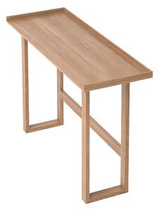 Psací stůl z masivního dubového dřeva Wireworks Slim