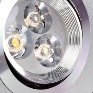 Lindby - Tjark LED Vestavná Bodová Svítidla Brushed Aluminium/ClearLindby - Lampemesteren