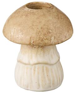Keramický svícen Mushroom 8 cm
