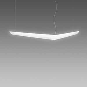 Artemide AK00600 Mouette Asymmetrica, závěsné designové svítidlo, 80W LED 3000K, 195cm, délka závěsu 190cm