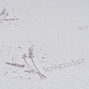 Lavender Nepropustný chránič matrace s gumou, 70 x 160 cm
