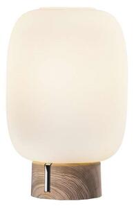 Prandina - Santachiara T1 Stolní Lampa Opal/Ash Wood - Lampemesteren