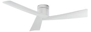 Stropní ventilátor Ventoro, stříbrný, kovový, Ø 132 cm – Lucande Lucande, Ventoro, Metalická, Obývací pokoj, Kov, Moderní