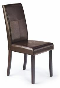 Jídelní židle KERRY BIS (tmavě hnědá)