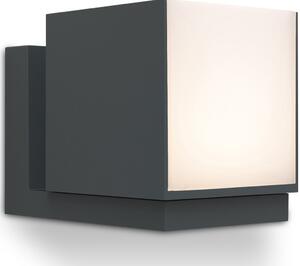 Lutec 5193803118 LED venkovní nástěnná lampa Cuba 1x12W | 600lm | 3000K | IP54 - s otočnou hlavou, top design