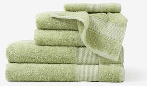 Goldea bambusový ručník/osuška soft lux - hráškový 30 x 50 cm