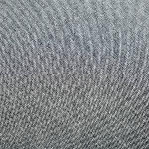 Křeslo a stolička Mitchell - textil | světle šedá