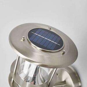 Lindby - Sumaya LED Solární Článek Nástěnné Svítidlo Stainless Steel/ClearLindby - Lampemesteren