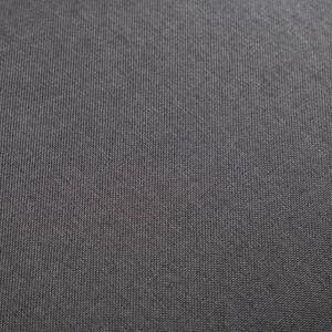 Křeslo a stolička Mitchell - textil | černá
