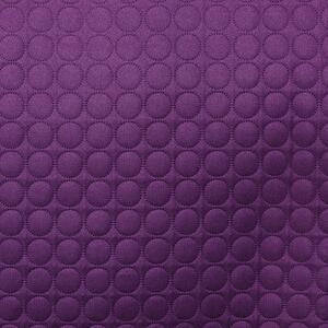 Přehoz na postel Doubleface fialová/světle fialová, 220 x 240 cm, 2x 40 x 40 cm