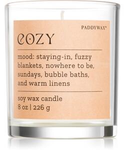 Paddywax Mood Cozy Cashmere & French Orris vonná svíčka 226 g