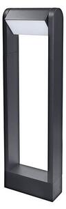 SOLIGHT LED venkovní sloupek CROTONE 500 7W | 450lm | 3000K | IP54, náklopný černý