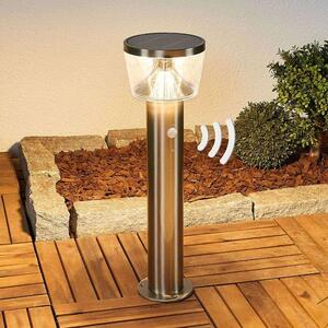 Lindby - Antje LED Solární Článek Zahradní Lampa w/Sensor Stainless SteelLindby - Lampemesteren